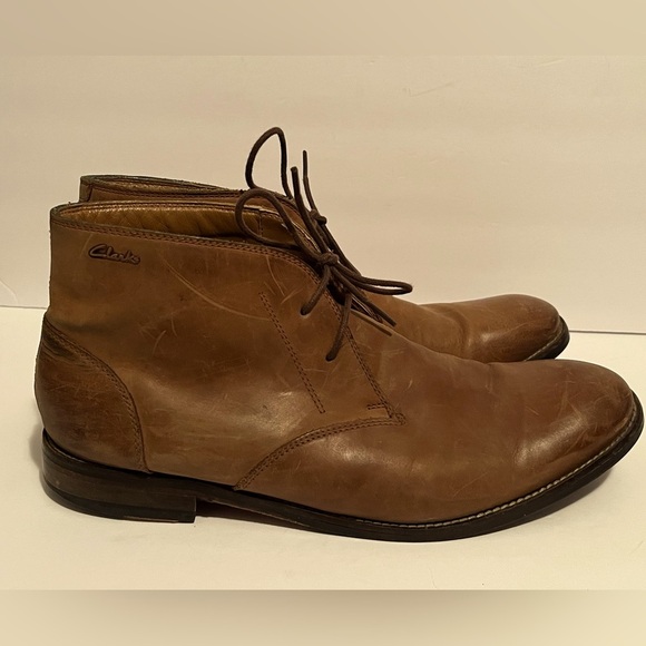 Clarks Men's Exton Up Chukka Boot - Picture 1 of 15